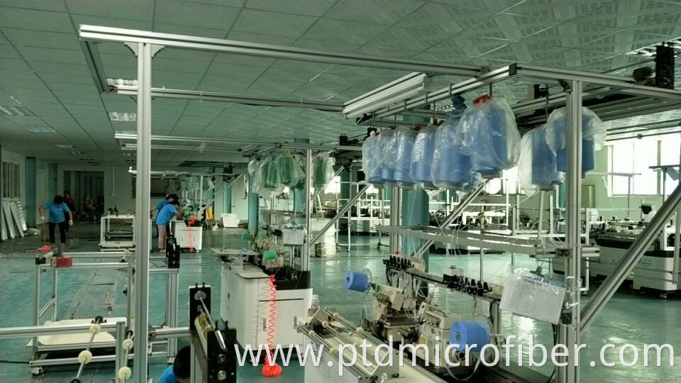 China microfiber factory